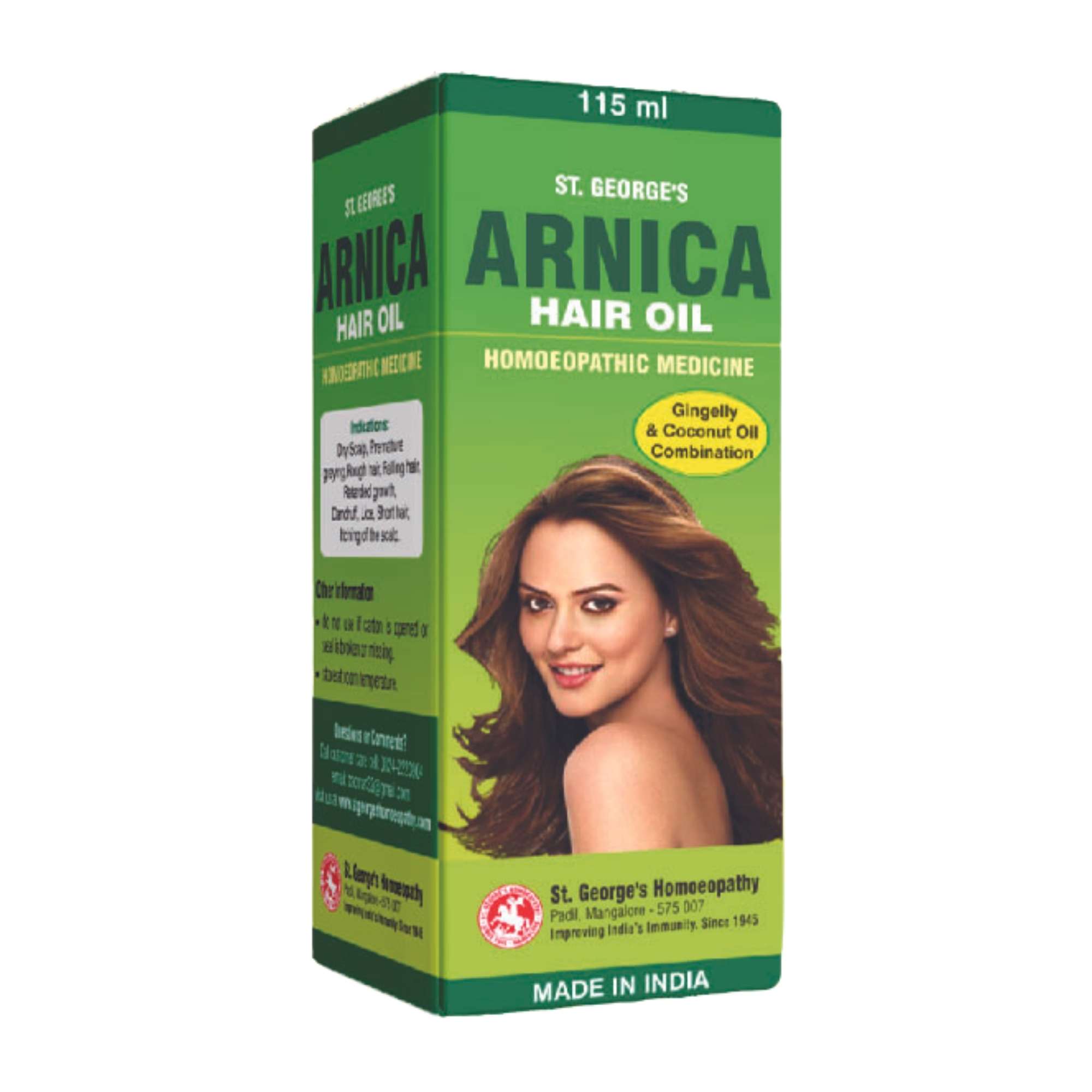 Dr Masood Arnica (medicated Oil)120ml (Alopecia, Hair Fall, Hair  Tonic,dermatitis & Dandruff)